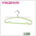 Colorful PVC coated metal shirt hanger in laundry made in China